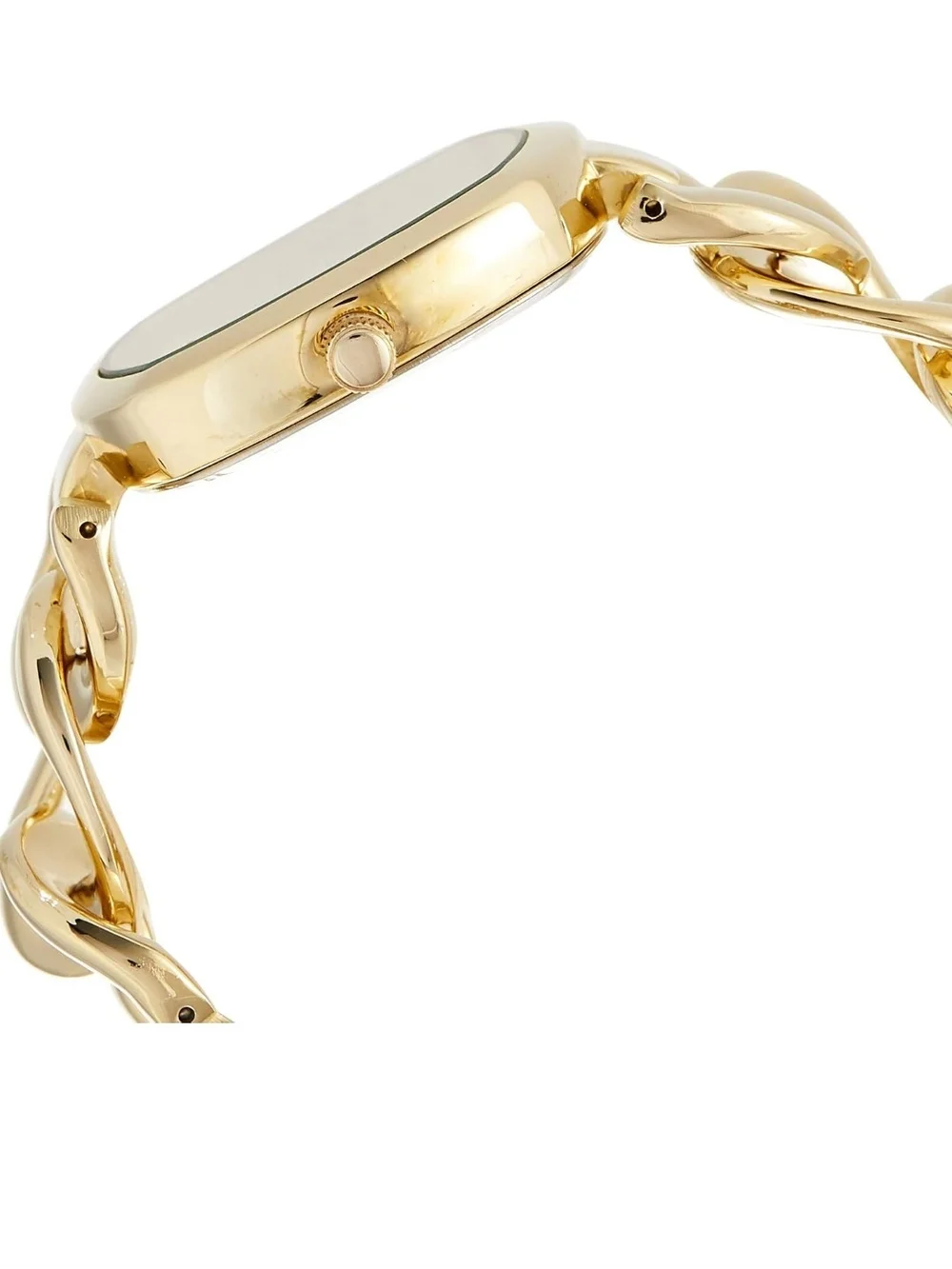 U.S. Polo Assn. Gold-Tone Chain Link Bracelet Watch